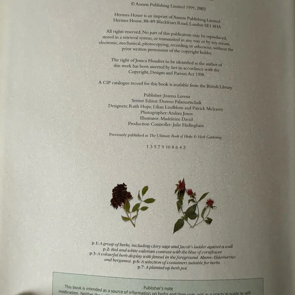 Practical Herb Garden Book - Picture 2 of 5